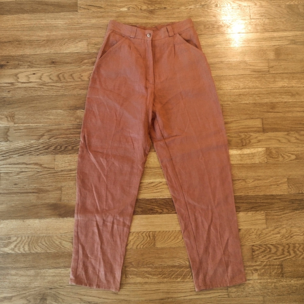 NWT LinenHandmadeStudio Ginger trouser, size 2/4